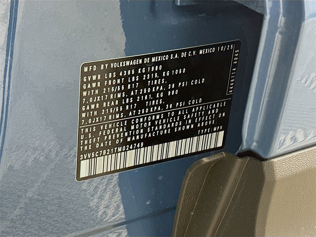 New 2026 Volkswagen Taos S image 27