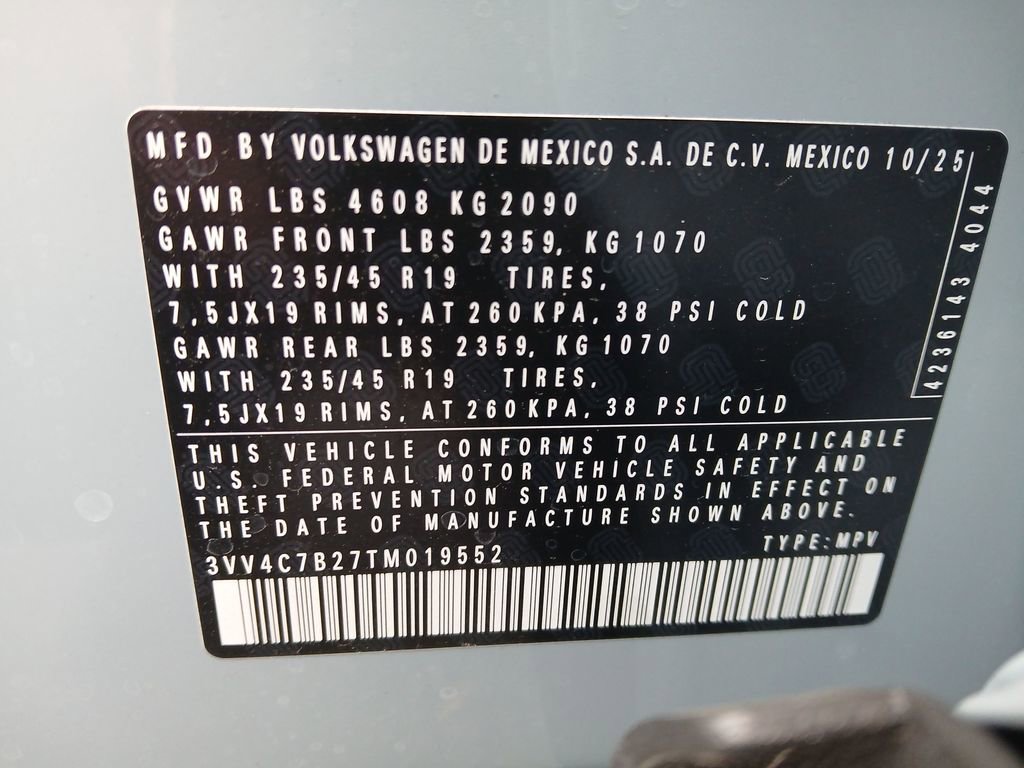 New 2026 Volkswagen Taos SEL image 30