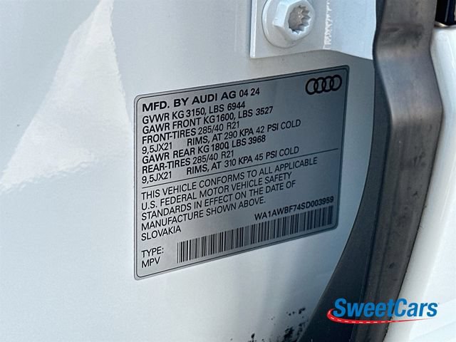 Used 2025 Audi SQ7 Premium Plus AWD/4WD image 57