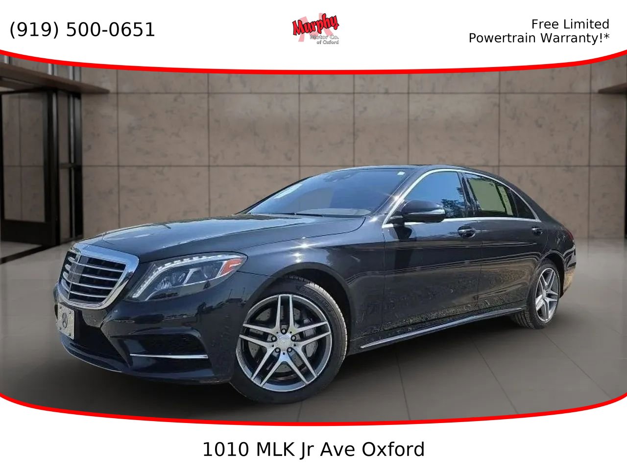 Used 2016 Mercedes-Benz S 550 Sedan image 1