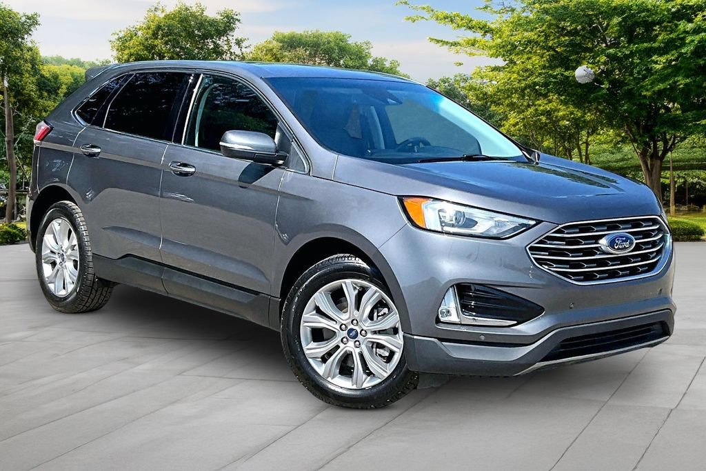Used 2021 Ford Edge Titanium w/ Cargo Accessory Package FWD image 1