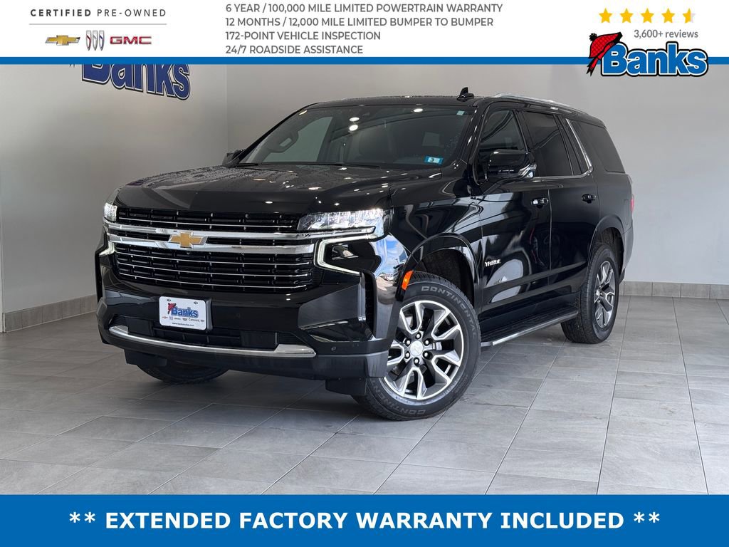 Certified 2021 Chevrolet Tahoe LT w/ LT Signature Package