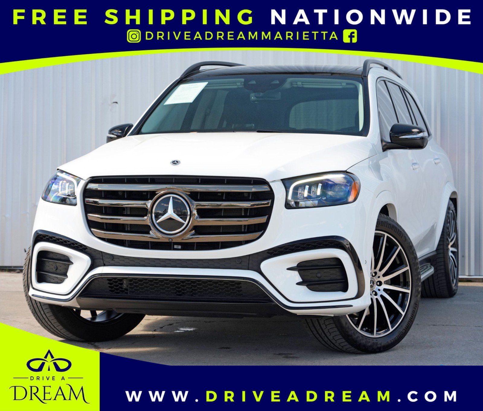Used 2024 Mercedes-Benz GLS 580 4MATIC image 1