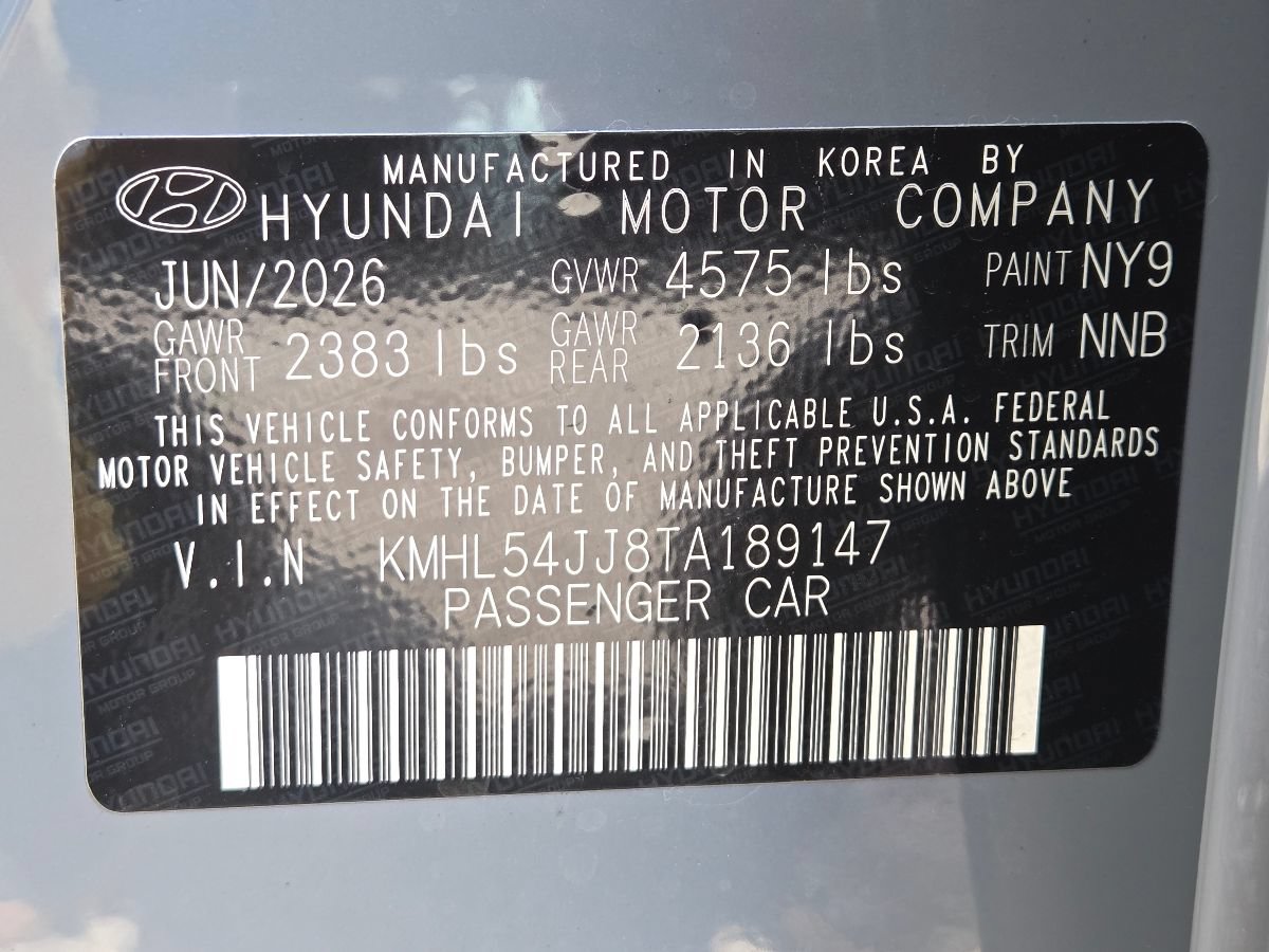 New 2026 Hyundai Sonata Limited FWD image 44