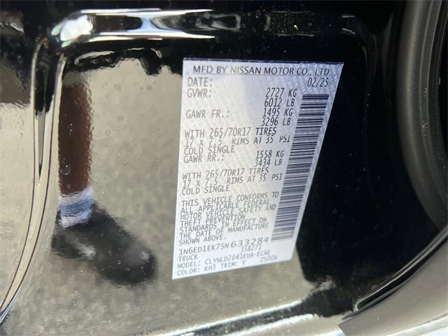 New 2025 Nissan Frontier PRO-4X w/ Pro Premium Package image 35