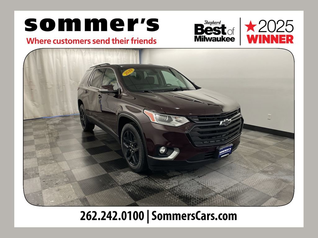 Used 2019 Chevrolet Traverse LT w/ LPO, Black Accent Package