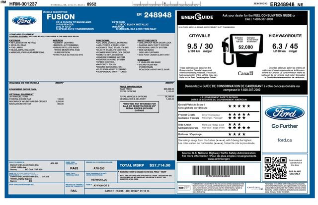 Used 2014 Ford Fusion Titanium image 25