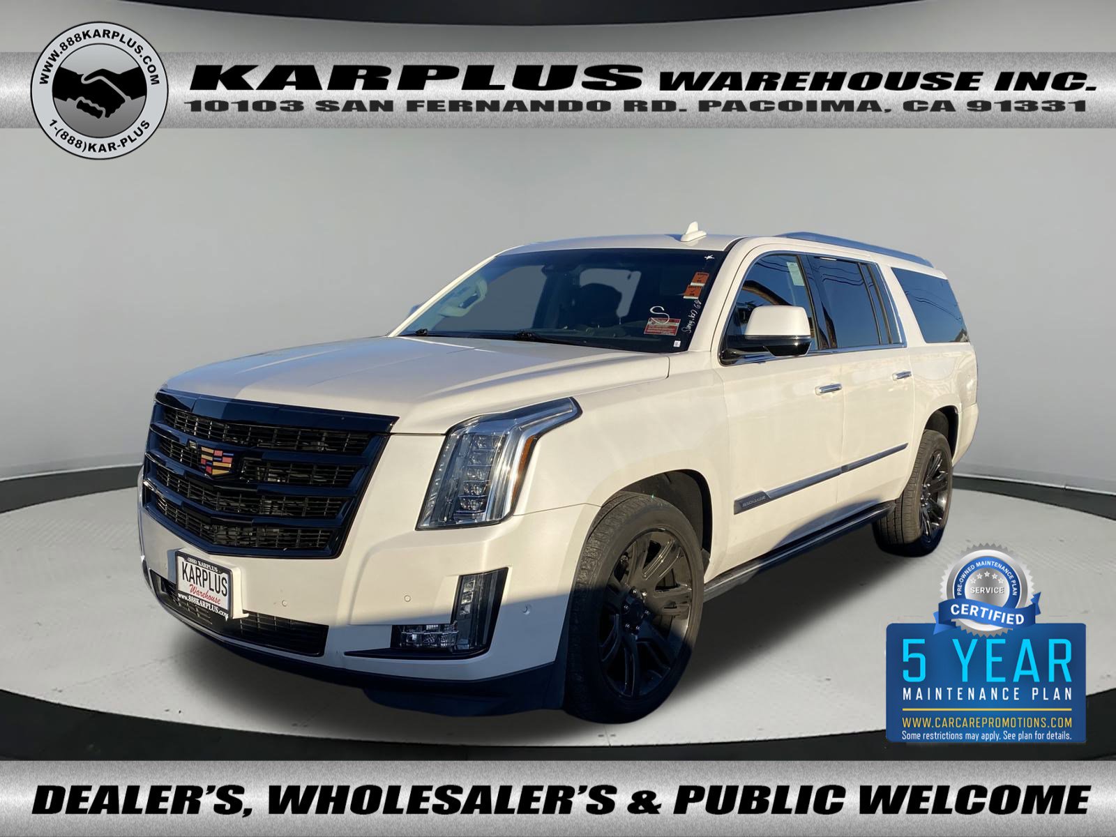 Used 2018 Cadillac Escalade ESV Premium Luxury