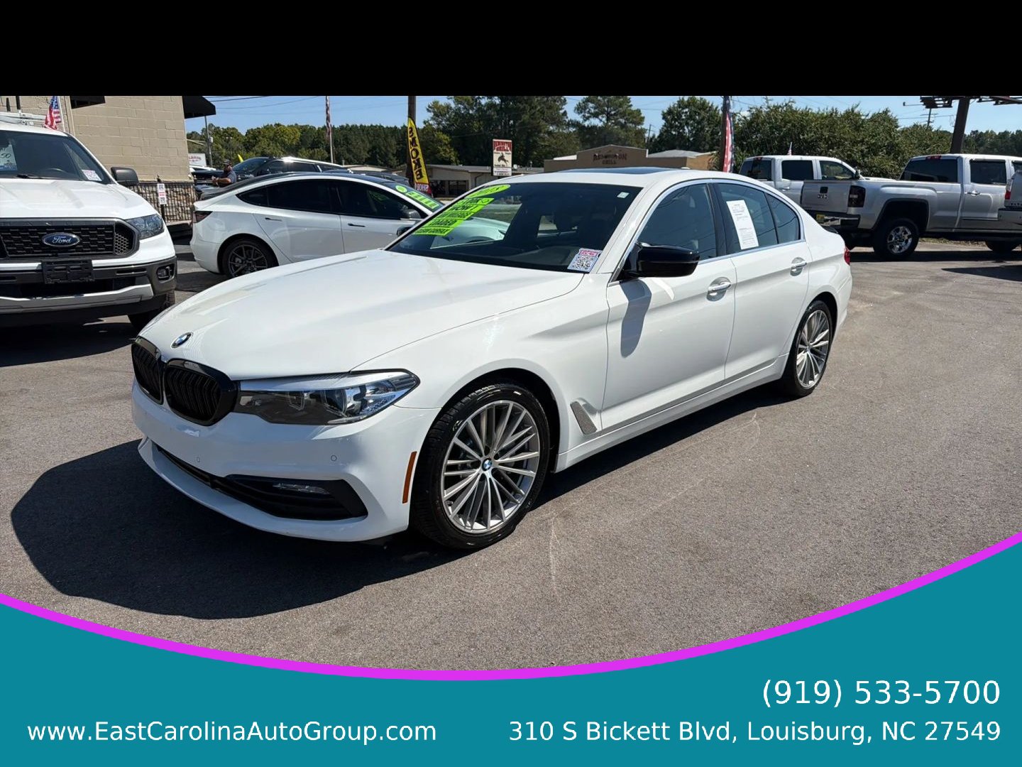 Used 2018 BMW 530i w/ Premium Package