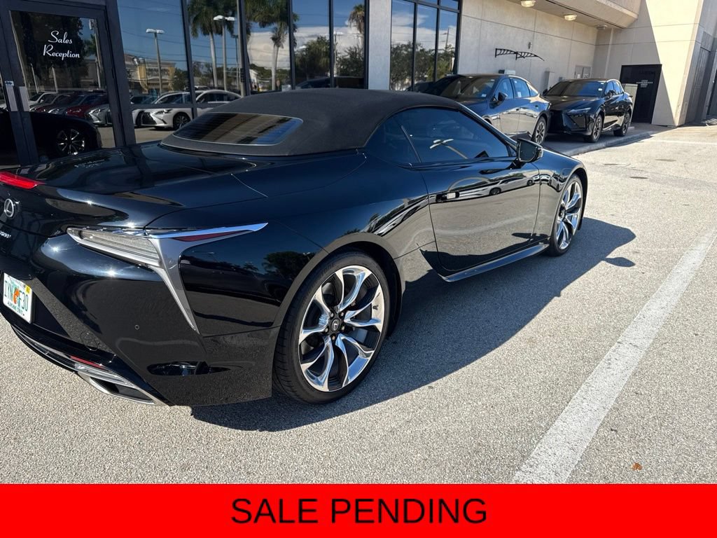 Used 2021 Lexus LC 500 Convertible w/ Touring Package RWD image 3