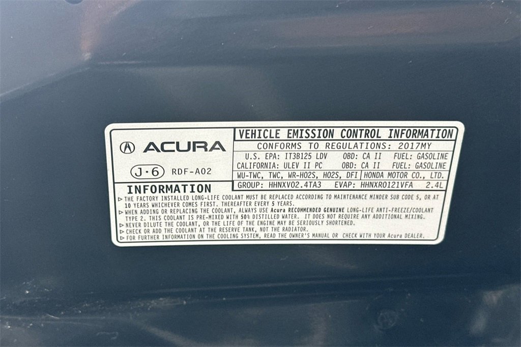 Used 2017 Acura TLX w/ Technology Package image 33