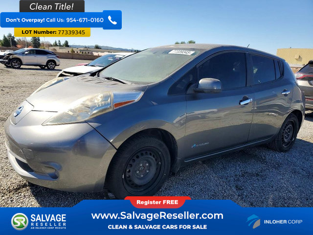 Used 2016 Nissan Leaf S w/ Charger Package FWD image 1
