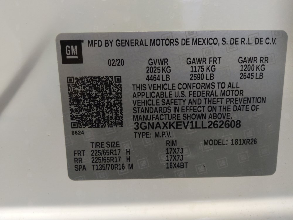 Used 2020 Chevrolet Equinox LT FWD image 33