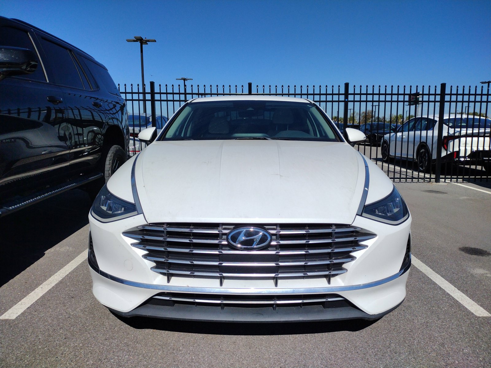 Used 2021 Hyundai Sonata Blue FWD image 2