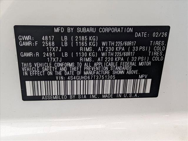 New 2026 Subaru Crosstrek 2.0i Premium image 19