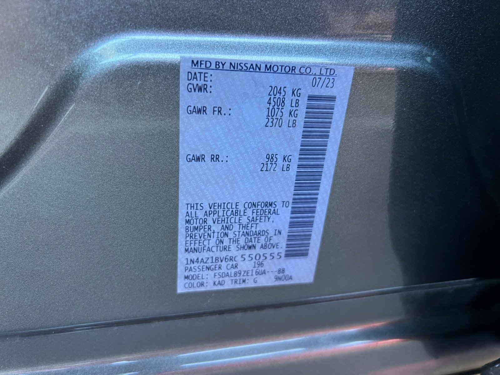 Used 2024 Nissan Leaf S image 23