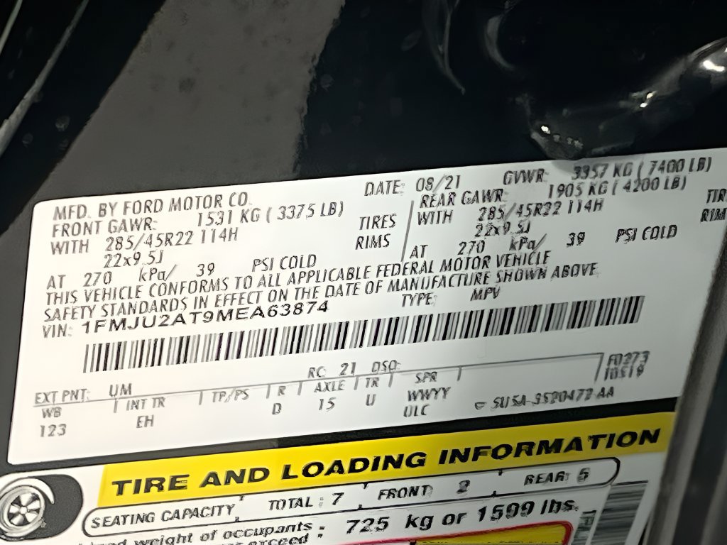 Used 2021 Ford Expedition Limited AWD/4WD image 35