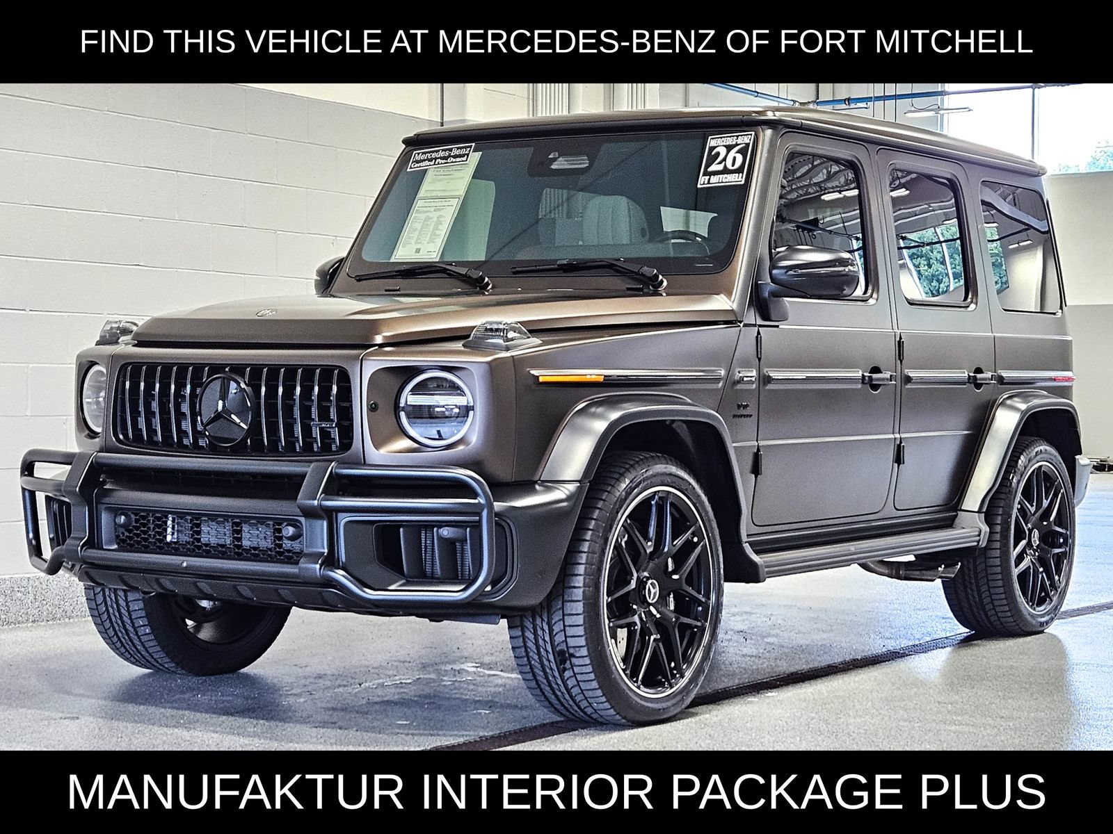 Certified 2026 Mercedes-Benz G 63 AMG 4MATIC