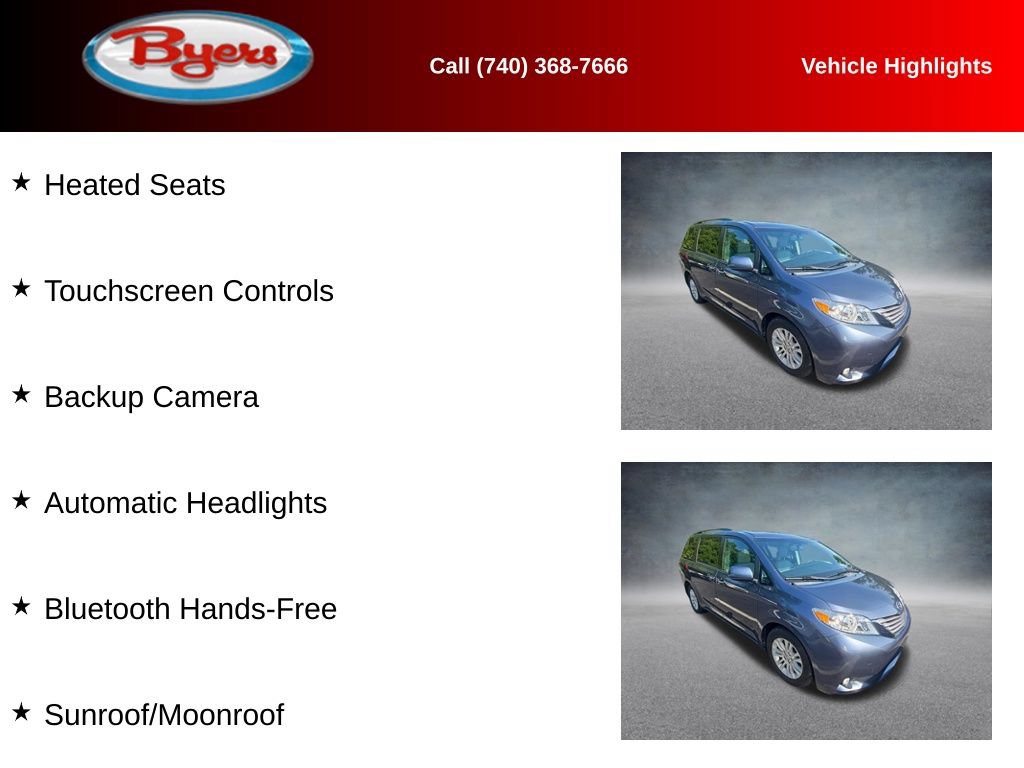 Used 2017 Toyota Sienna XLE Premium FWD image 8