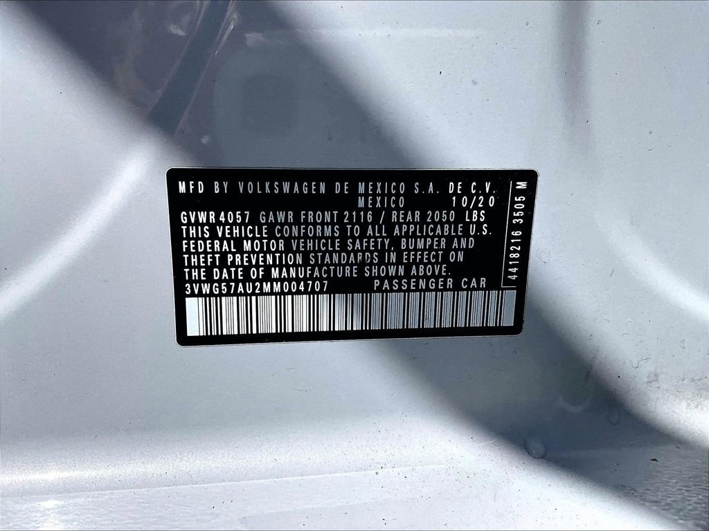 Used 2021 Volkswagen Golf 4-Door FWD image 26