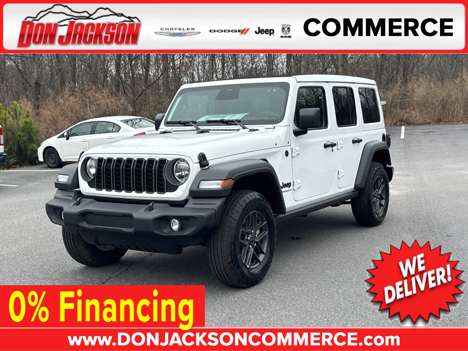 New 2026 Jeep Wrangler Unlimited Sport