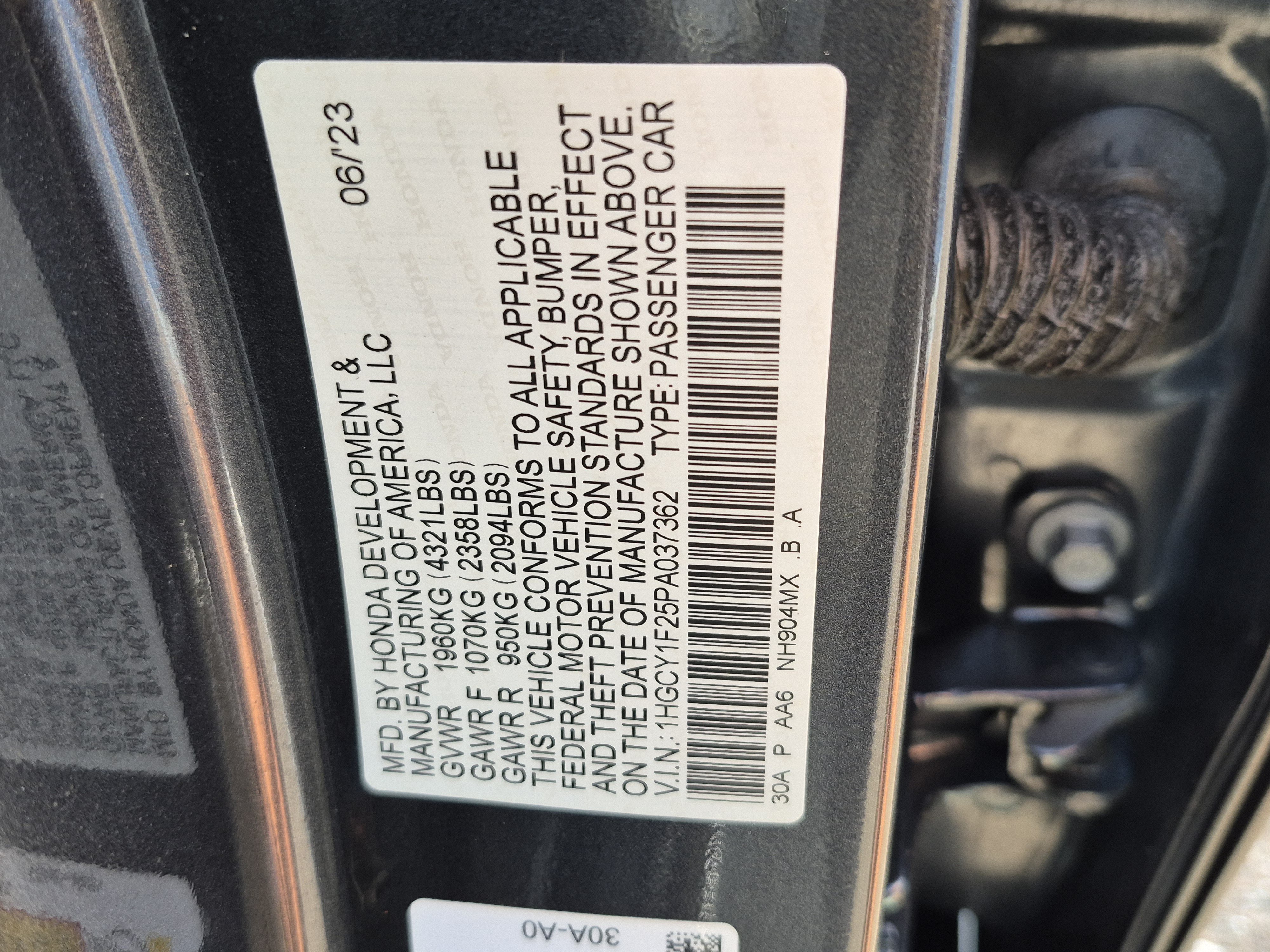 Used 2023 Honda Accord LX image 32
