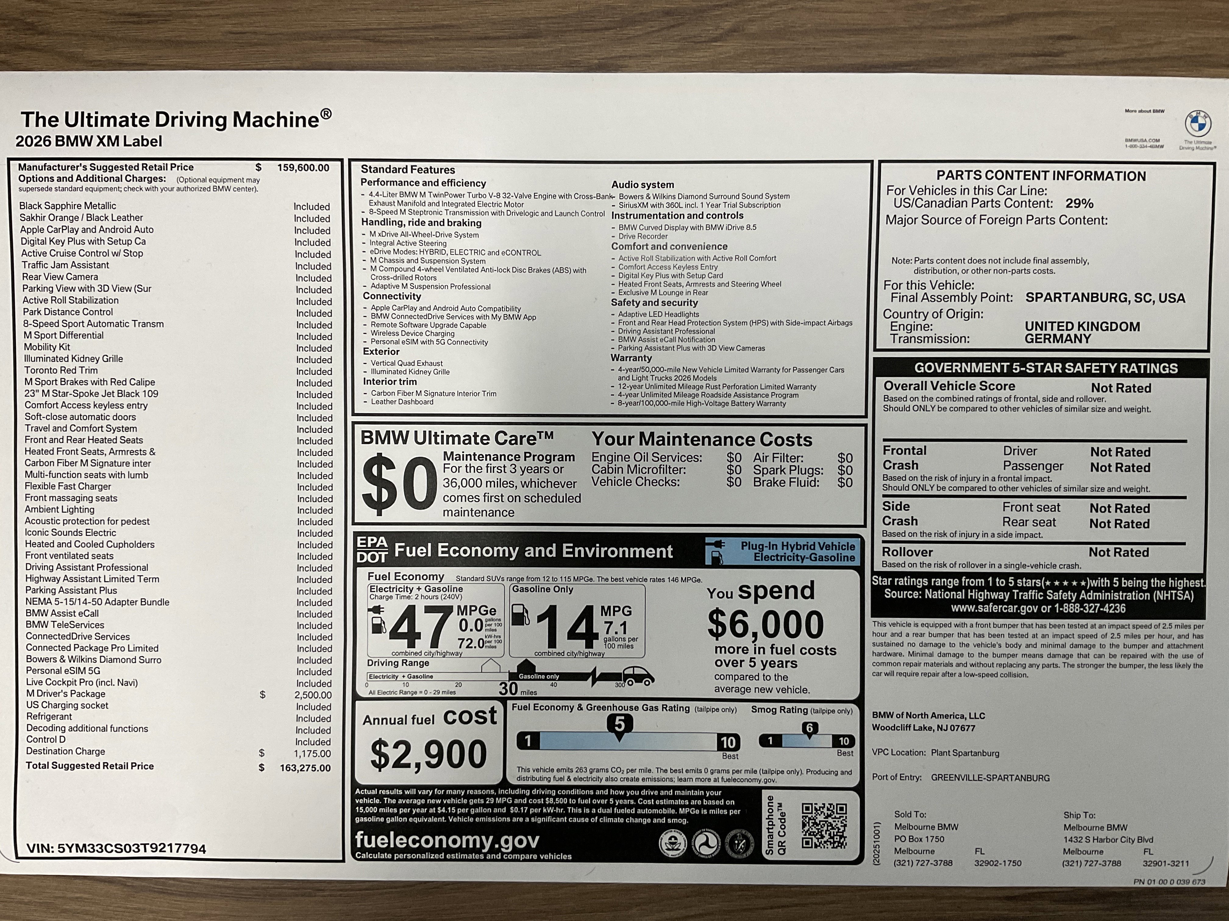 New 2026 BMW XM Label Red w/ M Driver's Package image 36
