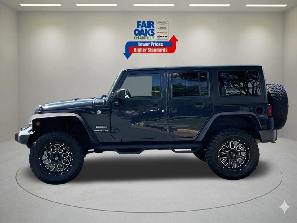 Used 2017 Jeep Wrangler Unlimited Sport w/ LED Lighting Group AWD/4WD image 10