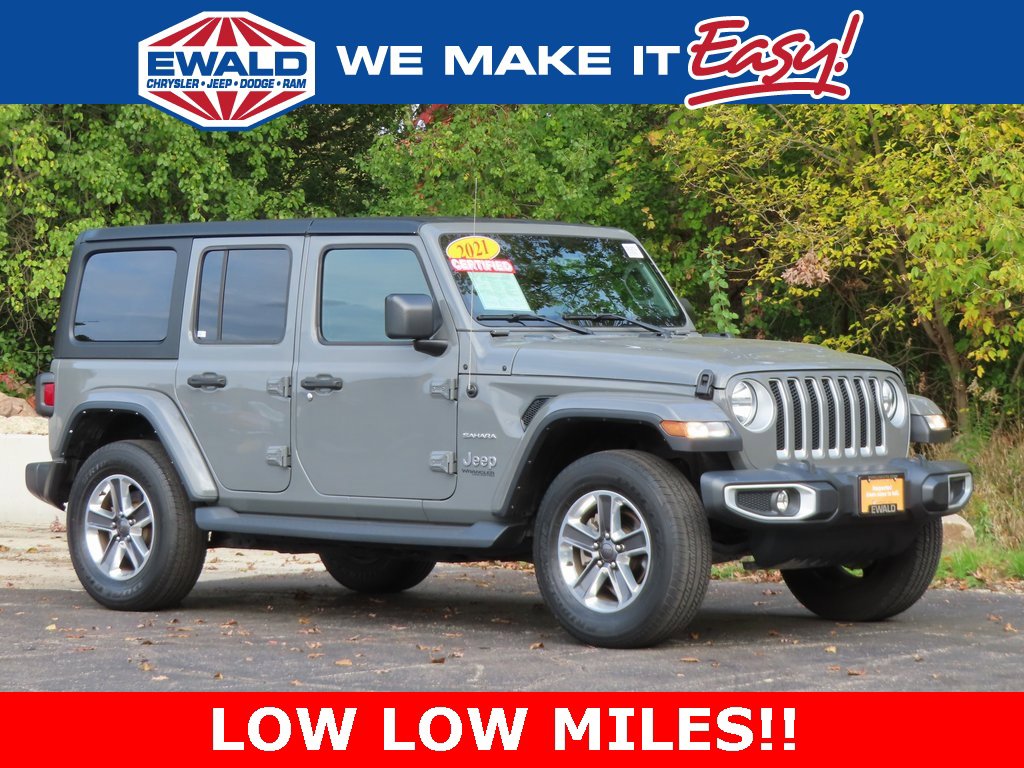 Used 2021 Jeep Wrangler Unlimited Sahara