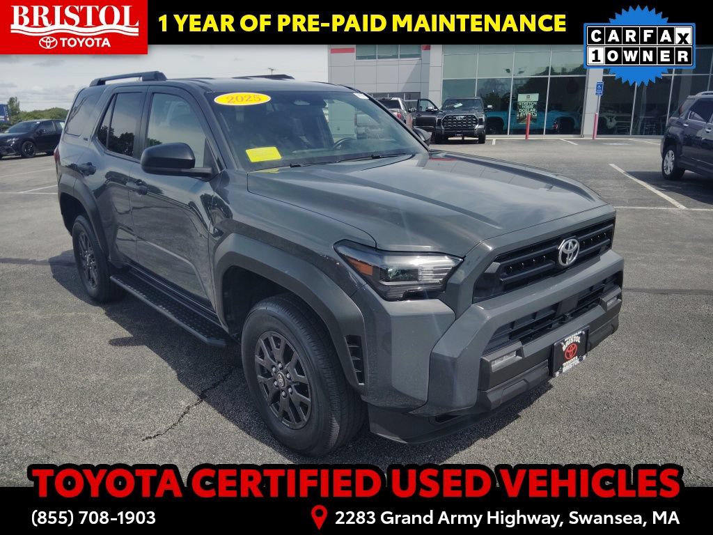 Certified 2025 Toyota 4Runner SR5