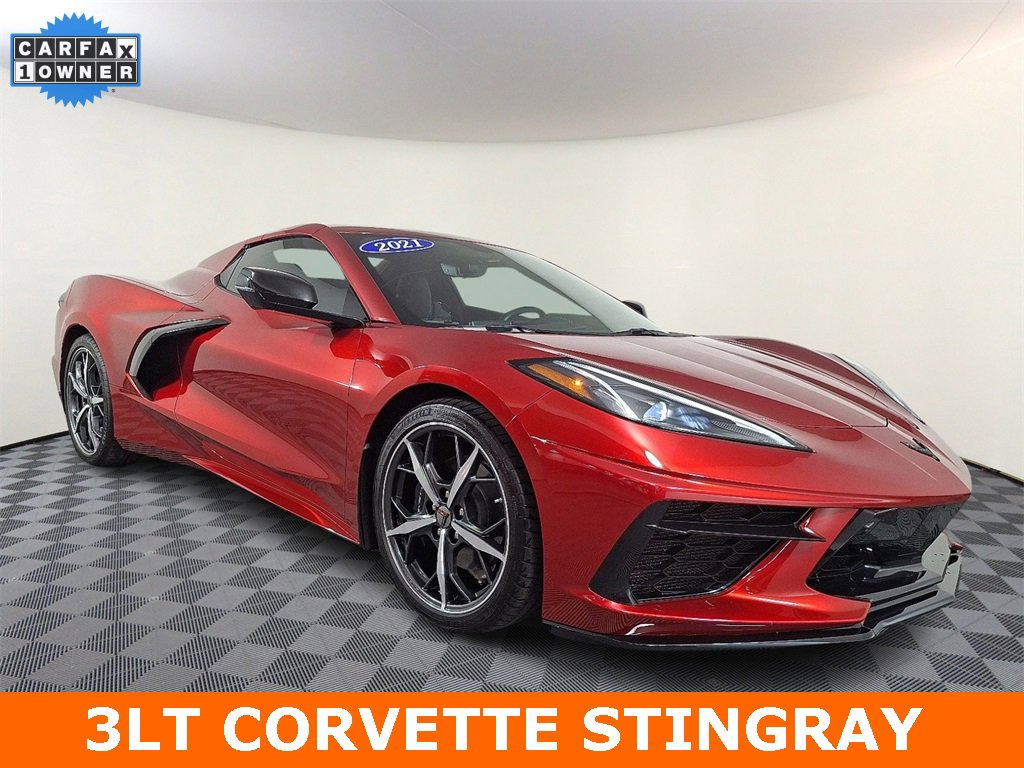 Used 2021 Chevrolet Corvette Stingray Premium Conv w/ Battery Protection Package