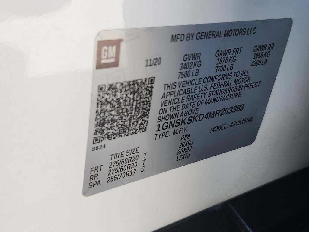 Used 2021 Chevrolet Tahoe Premier w/ Premium Package AWD/4WD image 23