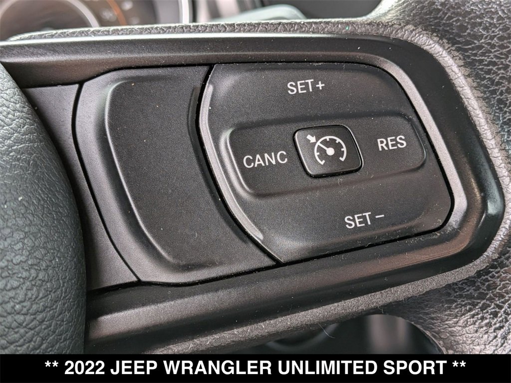 Used 2022 Jeep Wrangler Unlimited Sport image 18