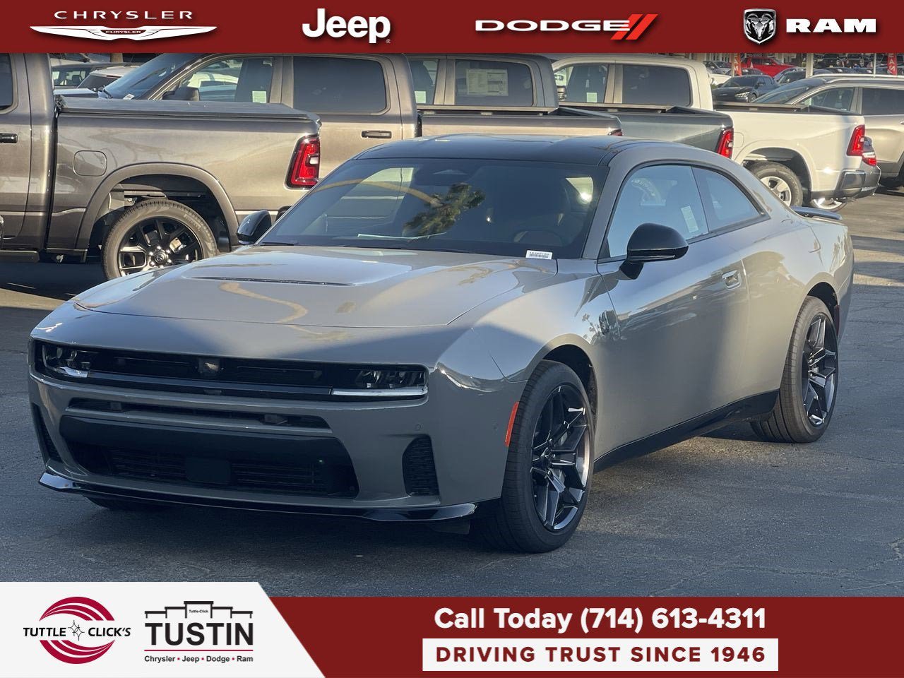 New 2026 Dodge Charger Scat Pack w/ Blacktop Package AWD/4WD image 3
