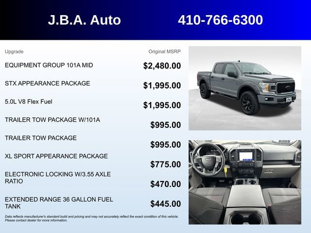 Used 2020 Ford F150 XL w/ Equipment Group 101A Mid image 5