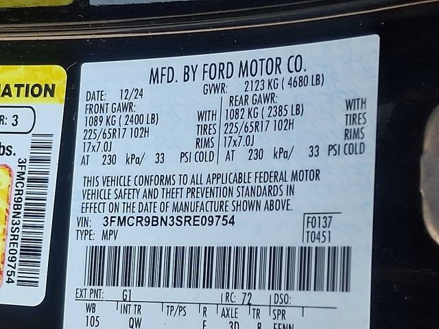 Used 2025 Ford Bronco Sport Big Bend AWD/4WD image 27