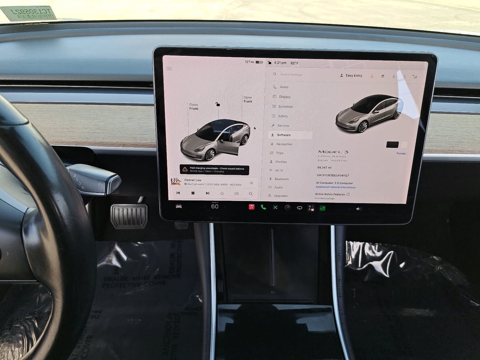 Used 2018 Tesla Model 3 Long Range AWD/4WD image 20