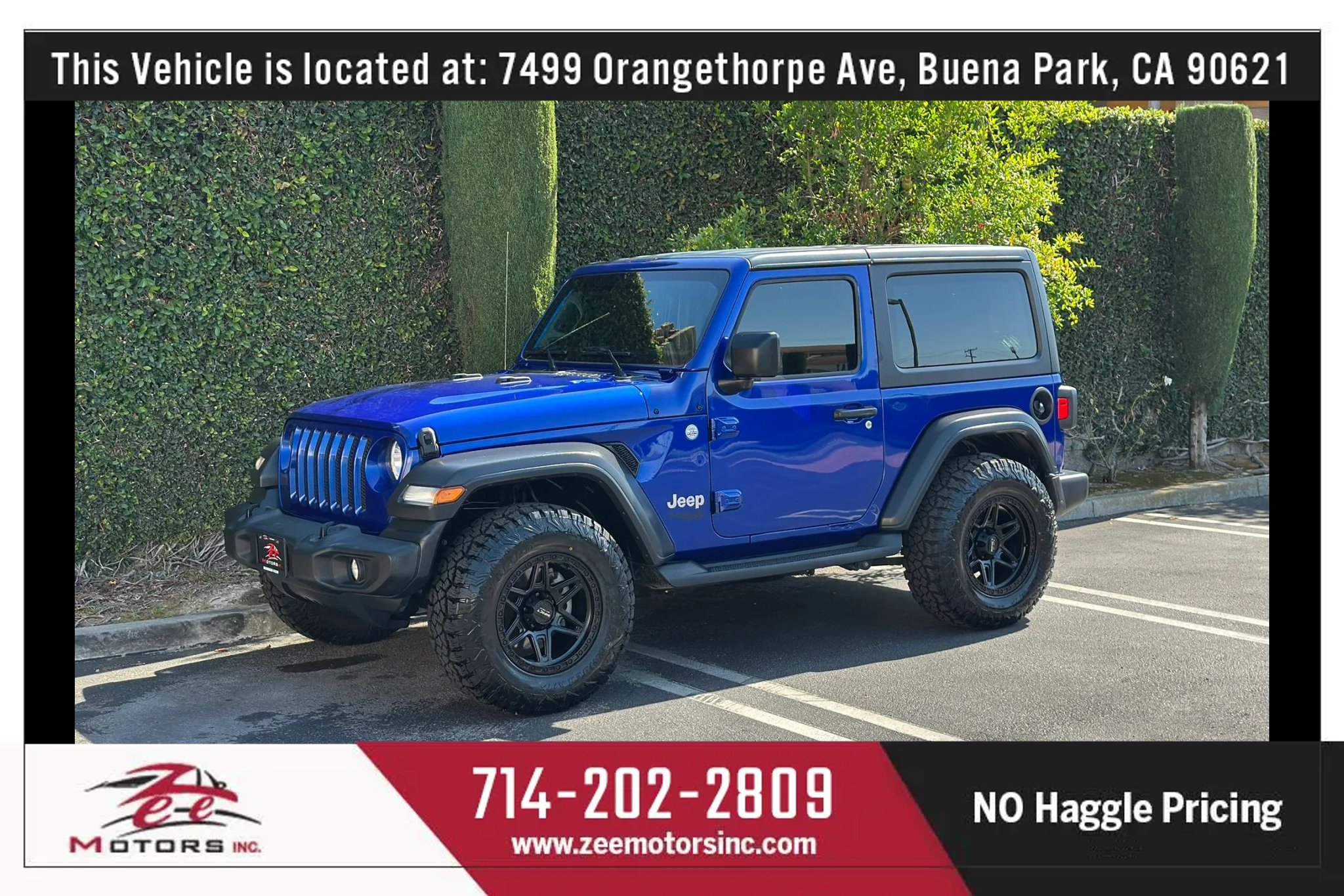 Used 2019 Jeep Wrangler Sport AWD/4WD image 11