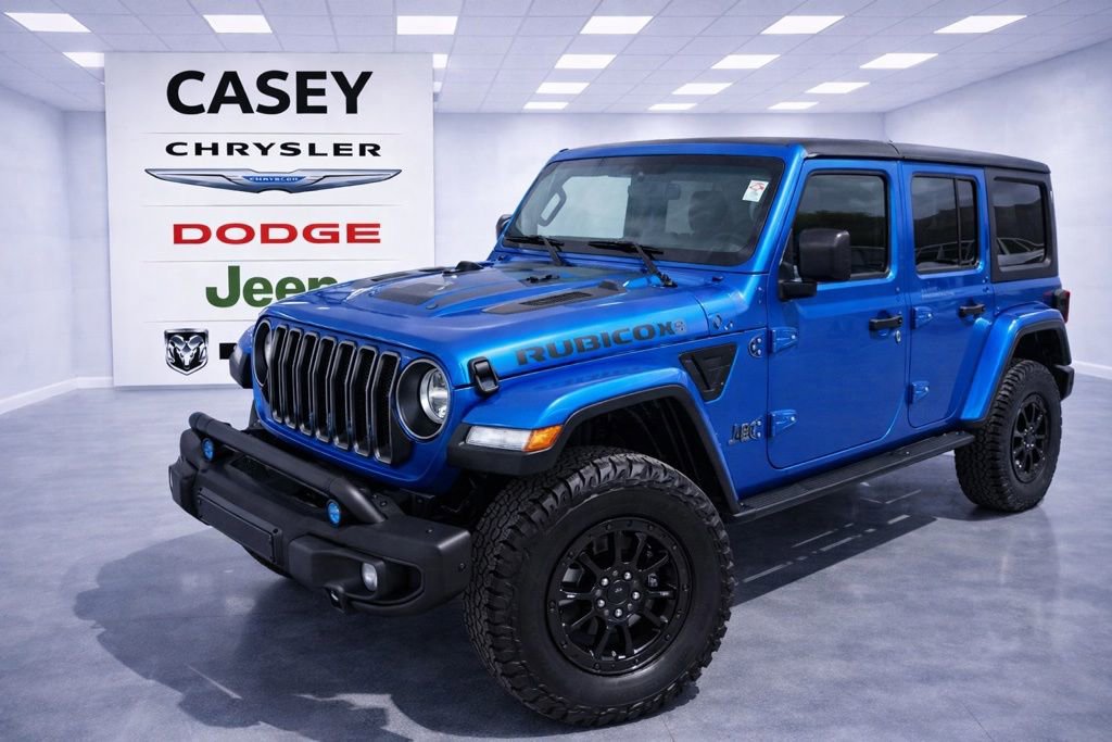 Used 2023 Jeep Wrangler Unlimited Rubicon 4xe AWD/4WD image 1