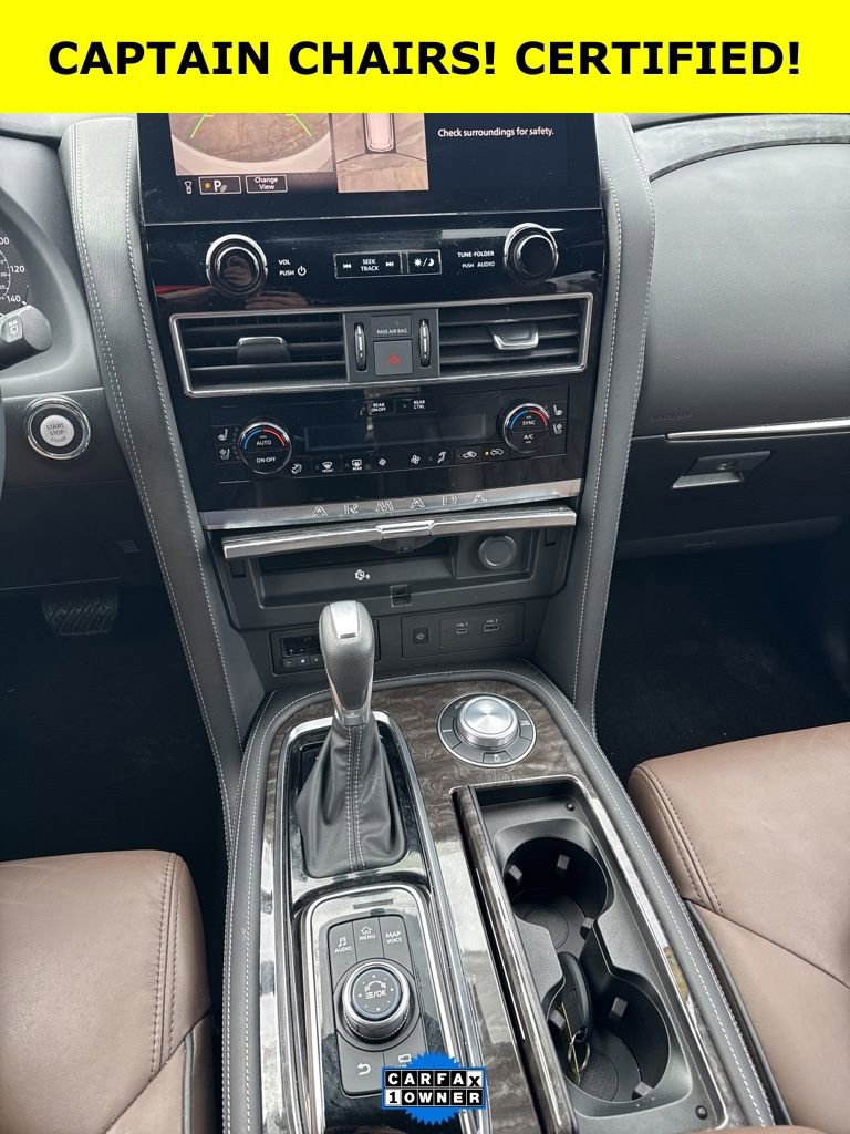 Certified 2024 Nissan Armada Platinum w/ Captain's Chairs Package image 40