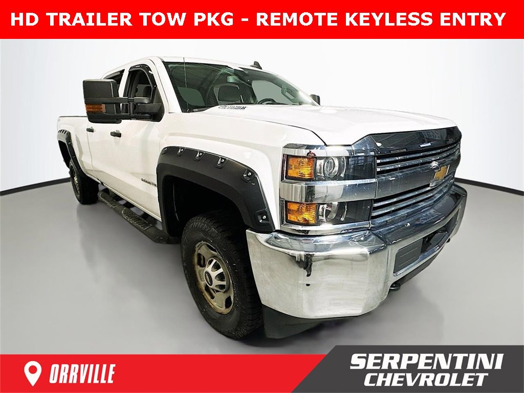 Used 2016 Chevrolet Silverado 2500 W/T w/ WT Convenience Package