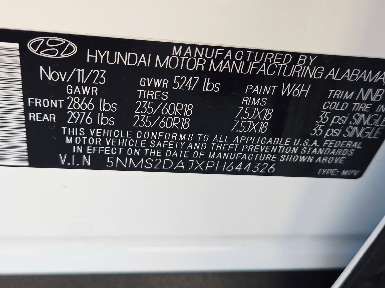 Certified 2023 Hyundai Santa Fe SEL image 33
