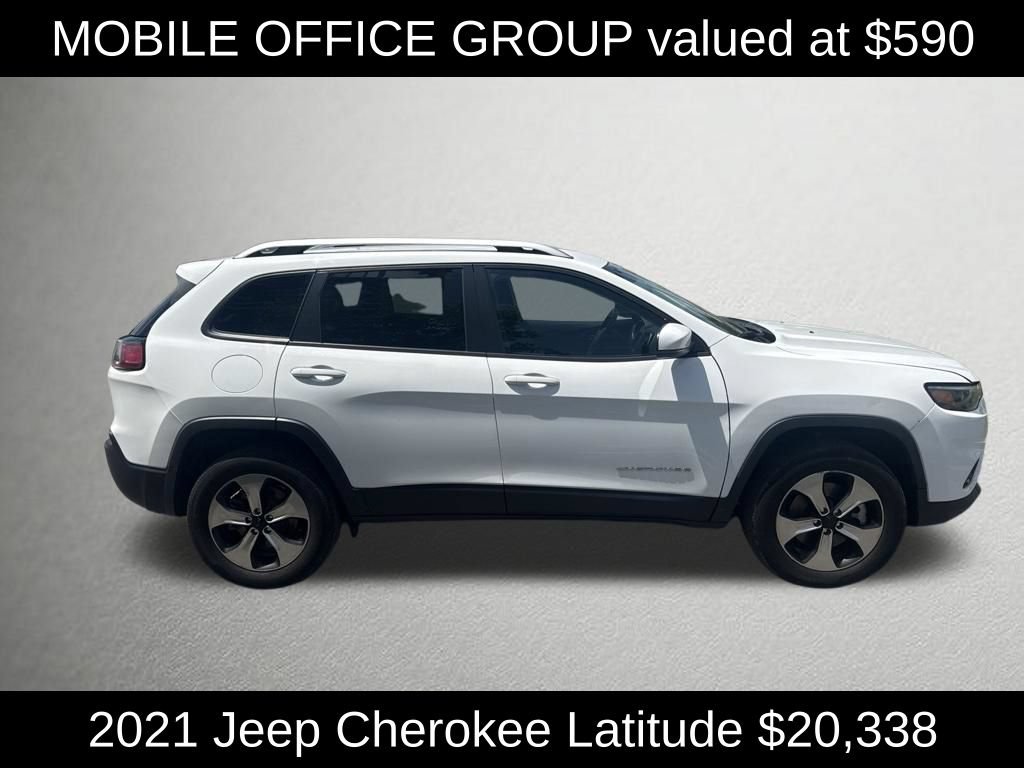 Used 2021 Jeep Cherokee Latitude w/ Mobile Office Group AWD/4WD image 2