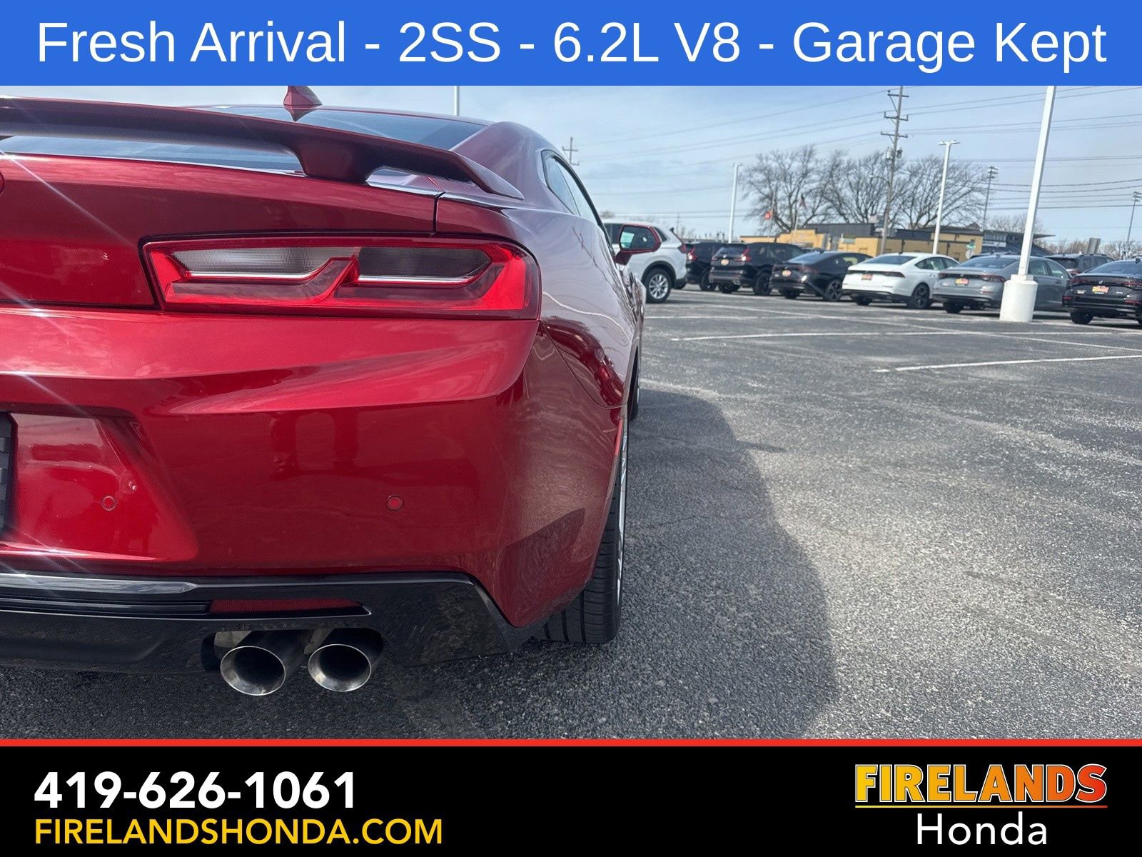 Used 2017 Chevrolet Camaro SS RWD image 6