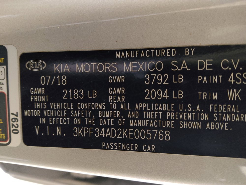 Used 2019 Kia Forte S w/ S Premium Package FWD image 33