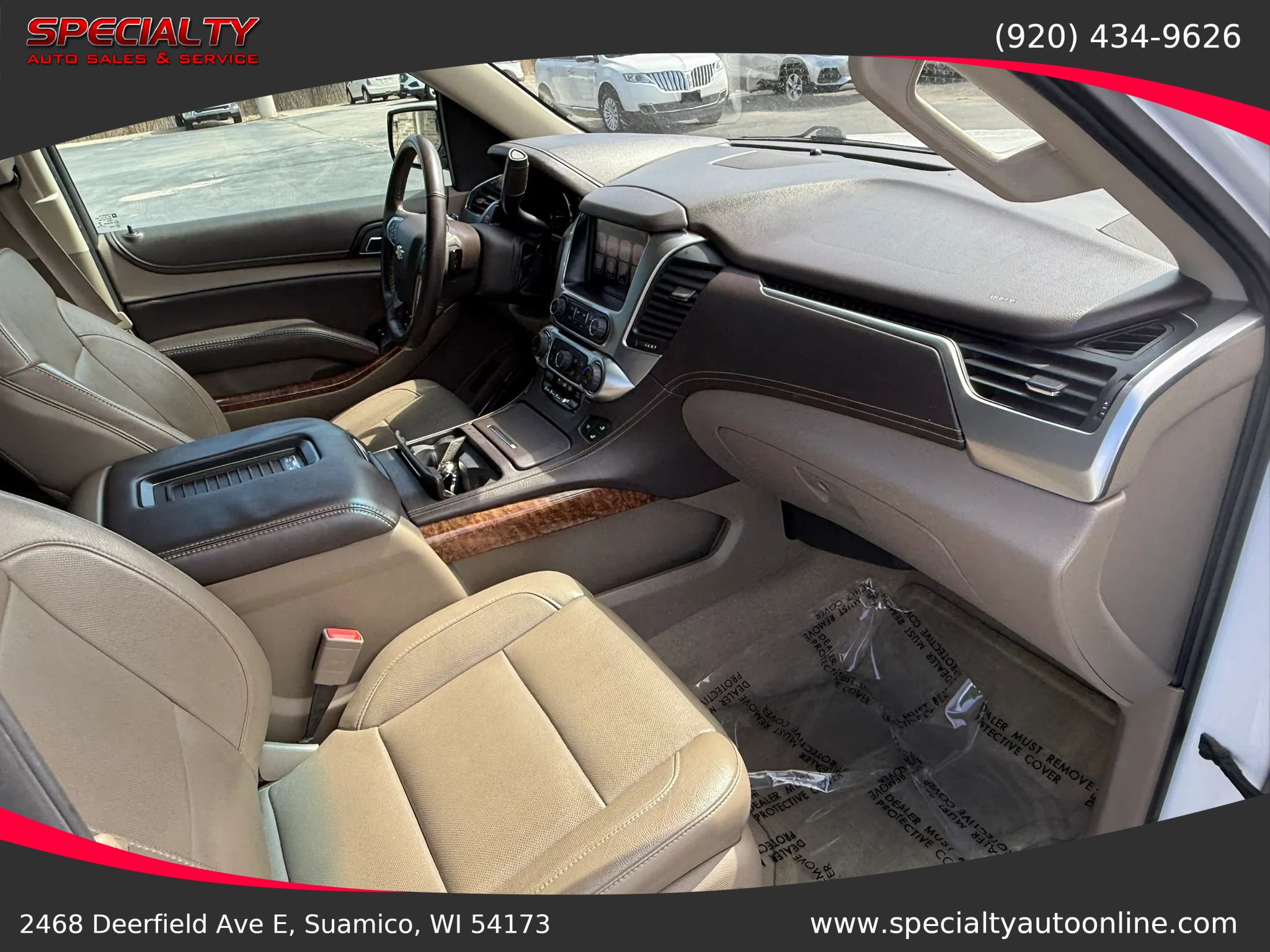 Used 2015 Chevrolet Tahoe LTZ w/ Max Trailering Package AWD/4WD image 17