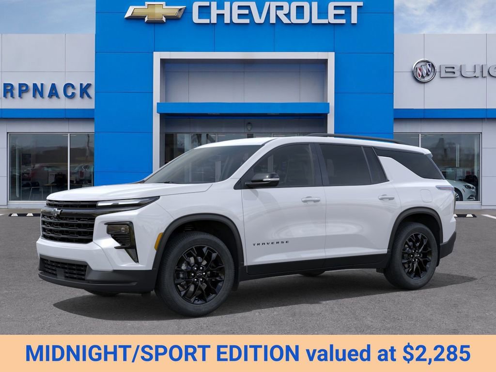 New 2026 Chevrolet Traverse LT w/ Midnight/Sport Edition AWD/4WD image 2