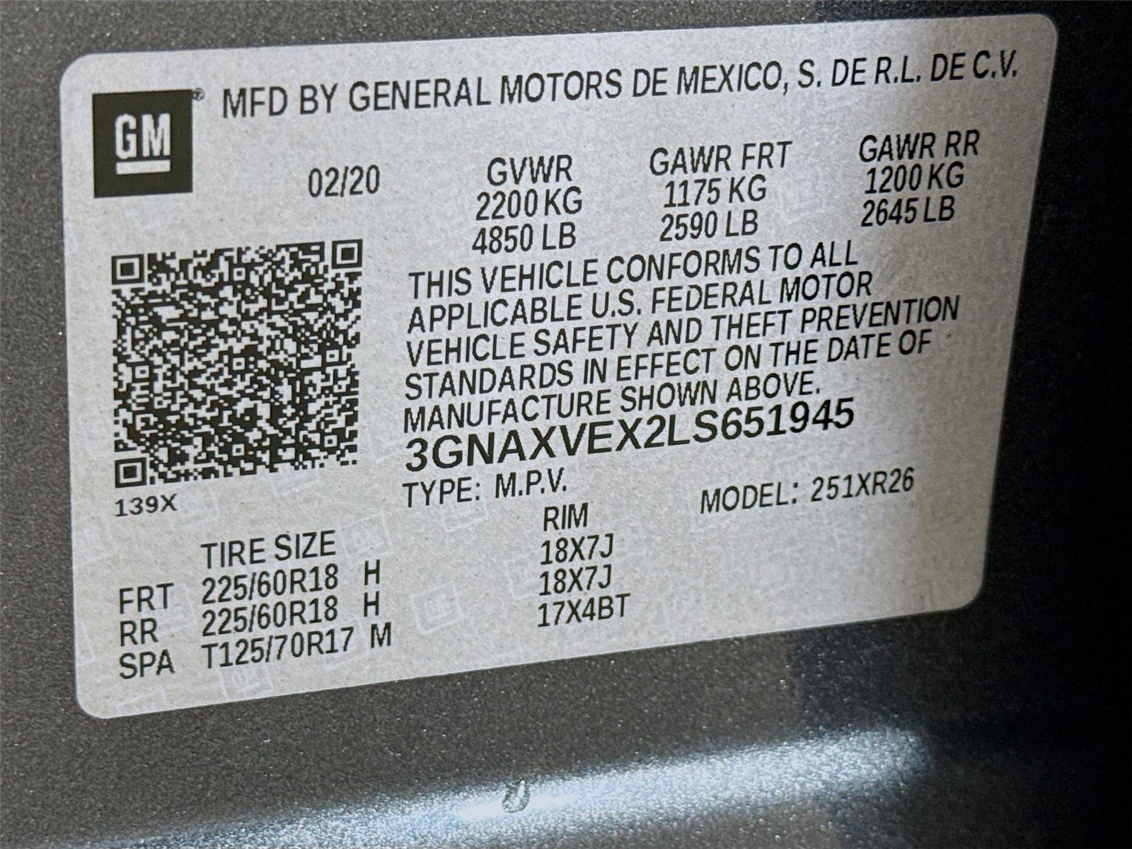 Used 2020 Chevrolet Equinox LT image 31