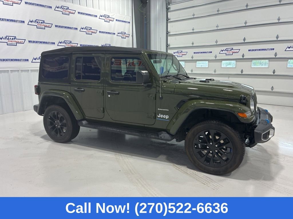 Used 2023 Jeep Wrangler Unlimited Sahara w/ Cold Weather Group AWD/4WD image 7