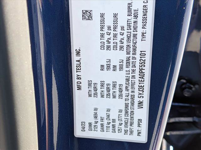 Used 2023 Tesla Model 3 Standard Range image 24